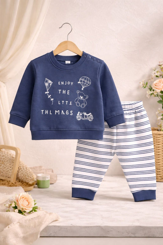 Kids Stylish Graphic Co-ord Set for Daily Wear