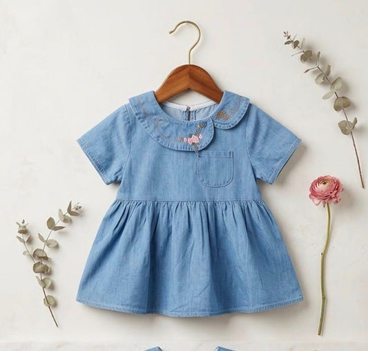 Blue Denim Frock