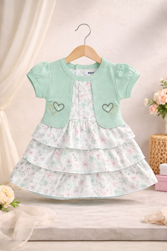 Sweet Floral Princess Dress