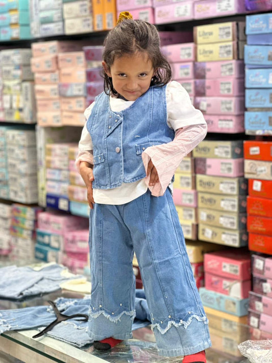 Denim Statement Co-Ord Set