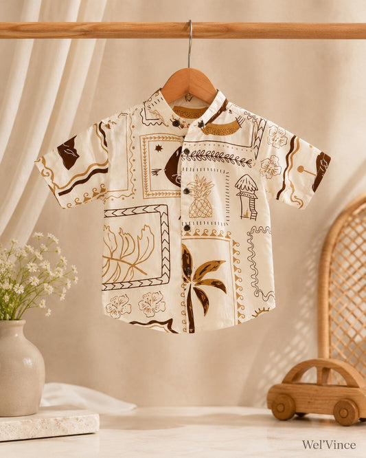 Boys Printed Shirt