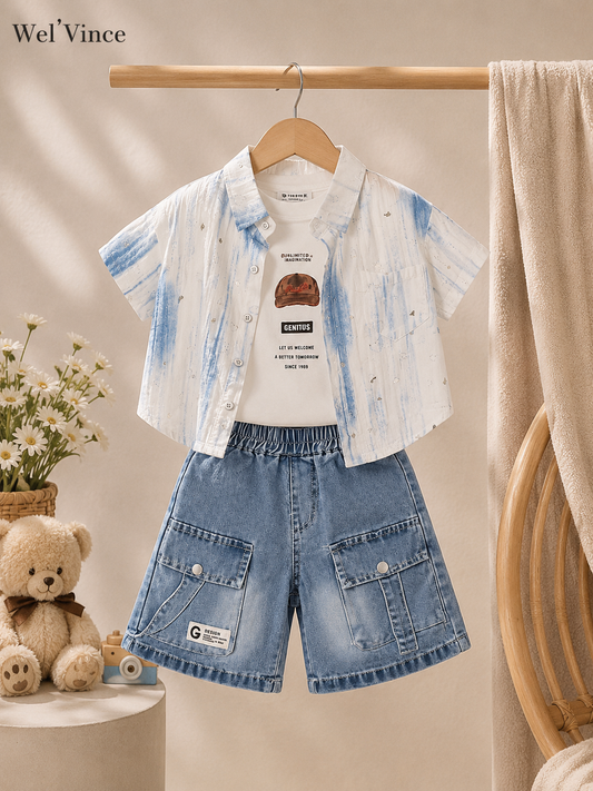 Premium Boys Summer Co-Ord Set